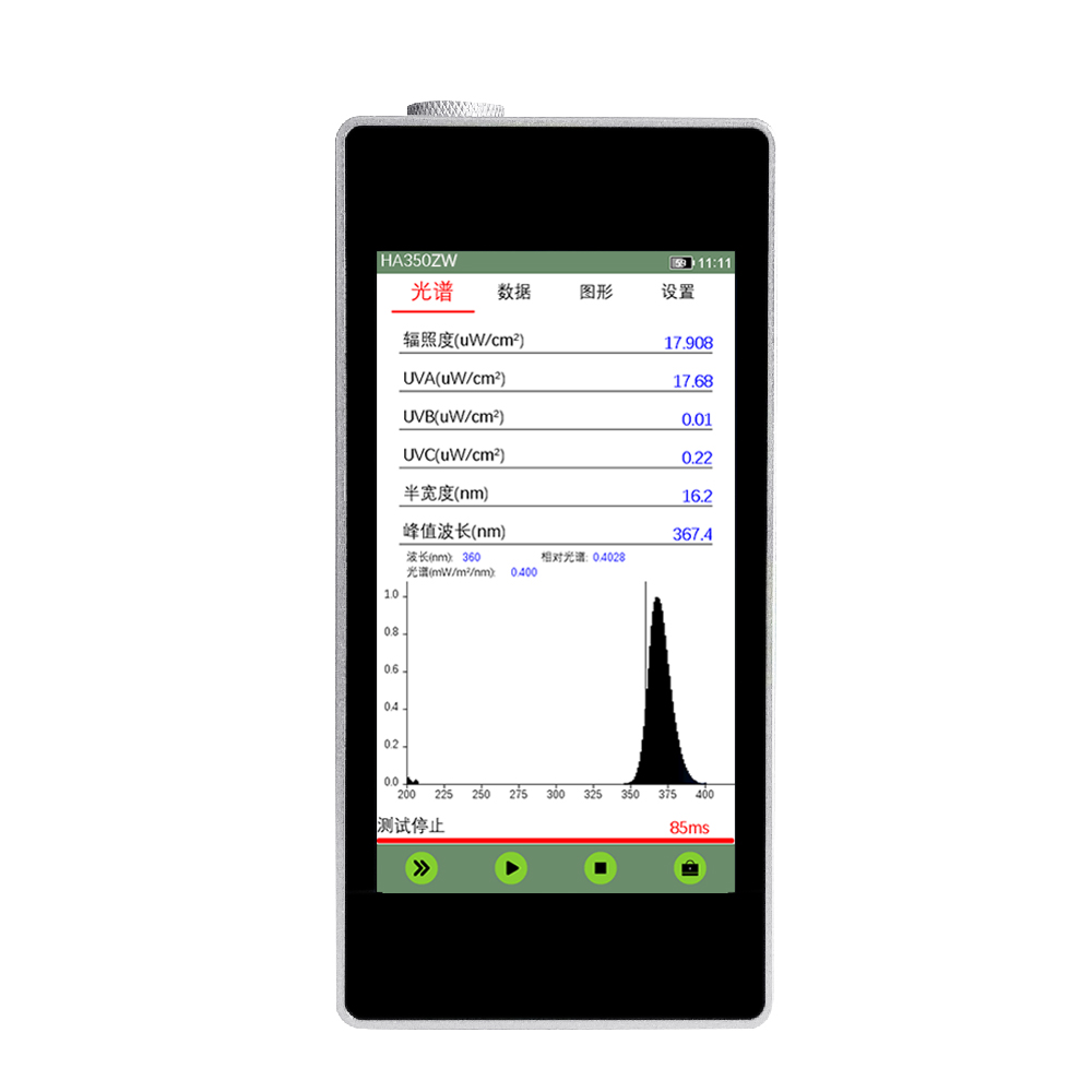 HA350ZW 紫外防晒光谱辐照计
